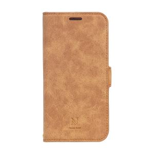 iPhone12/12Pro 手帳型ケース「Style Natural」Camel