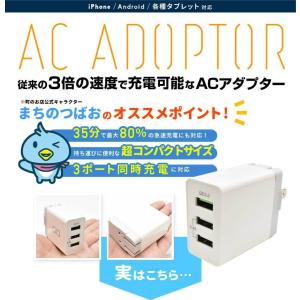 充電器 USB コンセント 急速充電器 ACア...の詳細画像1