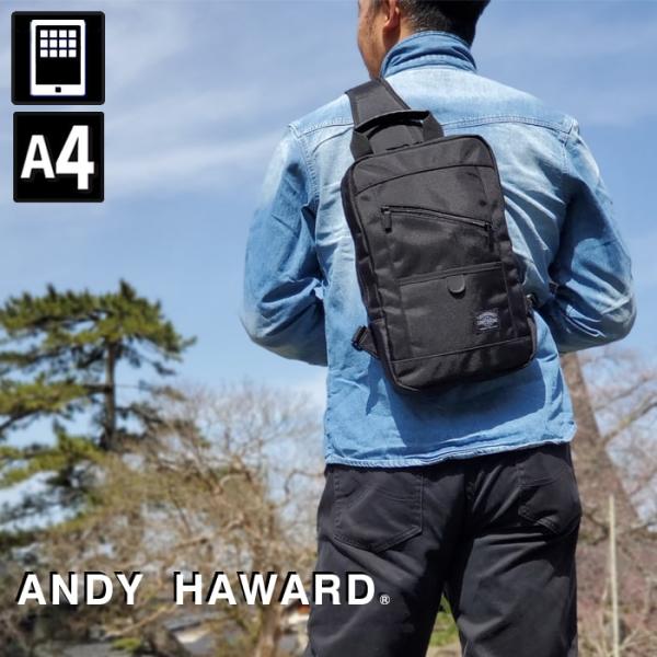 ANDY HAWARD アンディハワード ショルダーバッグ ワンショルダーバッグ メンズ ブランド ...
