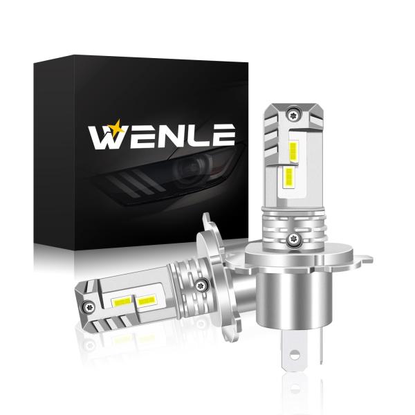 WENLE(ウエンレ) 爆光 H4 led ヘッドライト Hi/Lo 新車検対応 12000LM 4...