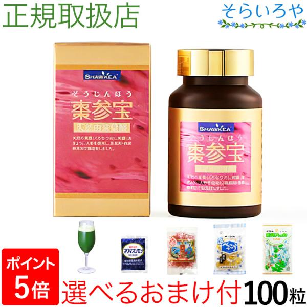 棗参宝 そうじんほう 100粒入 棗（なつめ）の鉄分＋阿膠（コラーゲン） 妊活 徳潤