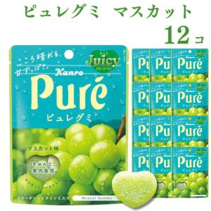 Kanro（カンロ） ピュレグミ 春空ピングレソーダ 52g×6袋入×(2ケース