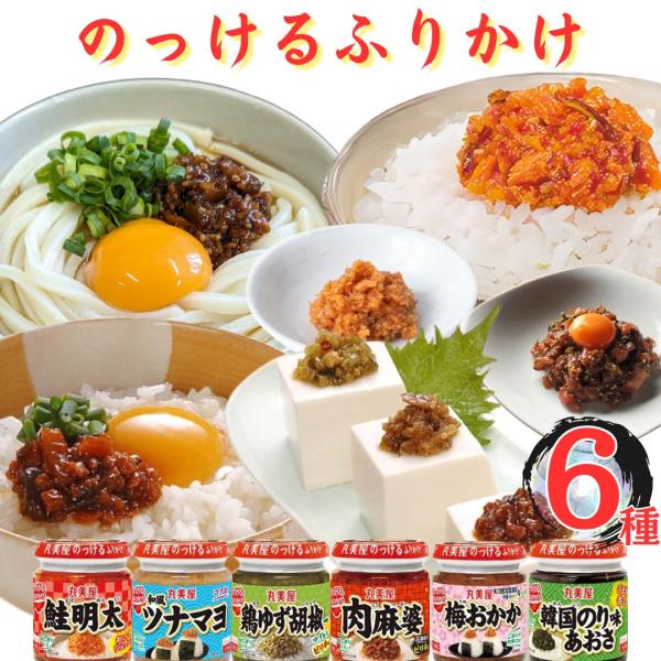 ふりかけ 丸美屋 ごはんのお供 セット のっけるふりかけ 6種 おかず