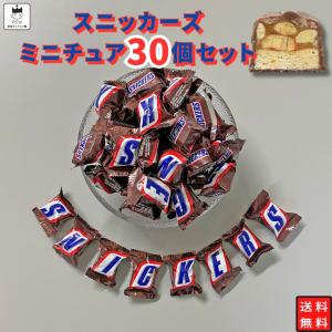チョコレート スニッカーズ ミニチュア 30個 お菓子 チョコ菓子 お試し