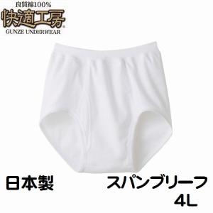 2枚組 グンゼ 紳士 太ゴム スパンブリーフ 前...の商品画像