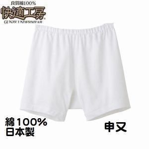 2枚組 グンゼ 紳士 申又 パンツ 前とじ 快適...の商品画像