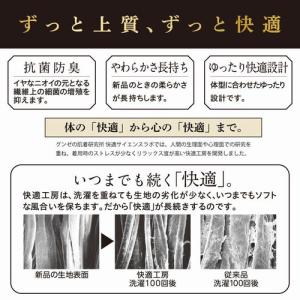 2枚組 3L グンゼ 婦人 肌着 5分丈パンテ...の詳細画像5