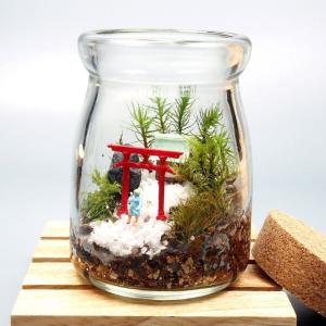 苔テラリウム 手作りキット 神社苔 コルク付き...の詳細画像1