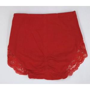 赤 ショーツ パンツ デザイン レース レディ...の詳細画像1