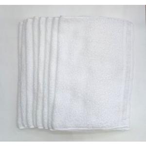 ８枚組 白 おしぼり カラーオシボリ タオル ホワイト