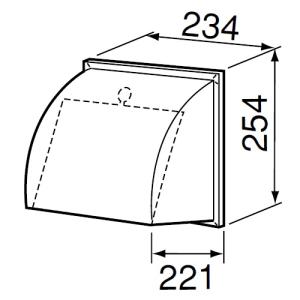 クリナップ 共通機器 深型レンジフード(シロッコファン/間口60×高さ60