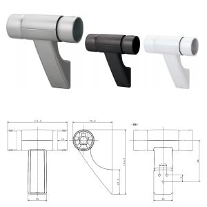 Panasonic MF E1RFBK1ST 手すり部品 5個セット Panasonic（パナソニック） ベリティス連続手すり(1500mmピッチ用