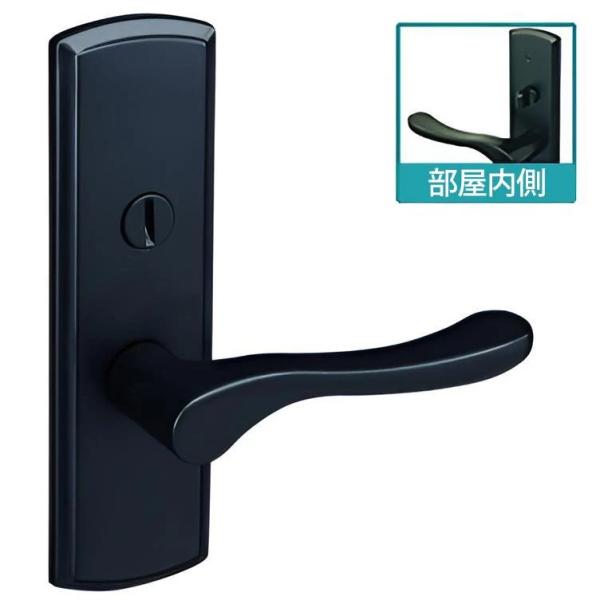 WOODONE　ウッドワンドア部材　レバーハンドル(B型・間仕切り錠)　【ZH11B2-B】