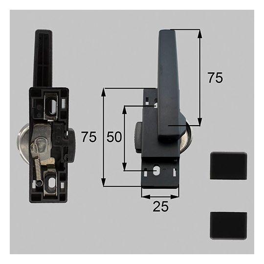 LIXIL(新日軽) 窓(サッシ)部品(鍵・錠)　クレセント　【S8CL1225LS】