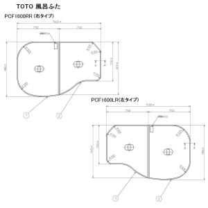 Panasonic（パナソニック） 風呂フタ 組フタ1600用 【GTD74KN11