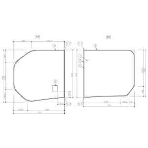 TOTO 風呂ふた 1600ラウンド断熱風呂蓋L 【AFKKS80045LSAA21W】 : 建材