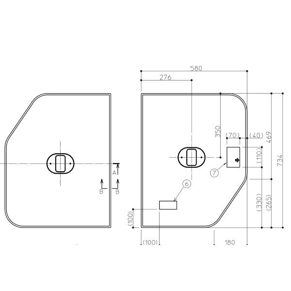 TOTO　風呂ふた<BR>120クレイドル断熱風呂蓋R<BR>【AFEKK80036WR4】<BR>...