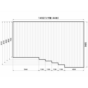 Panasonic（パナソニック） 風呂フタ 1616用組みフタ（腰掛け浴槽