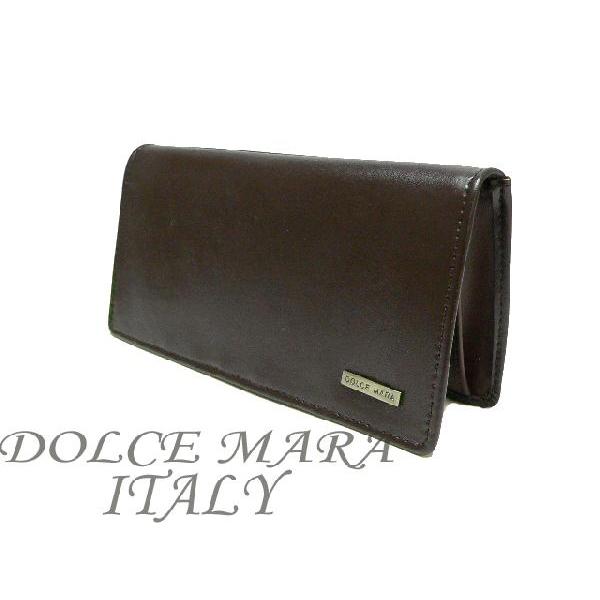 イタリアンブランド DOLCE・MARA ドルチェマラ高級牛革長財布BR