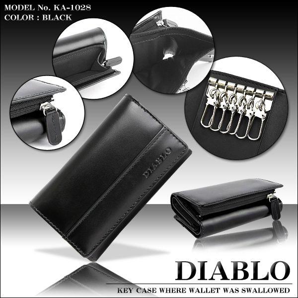 DIABLO ディアブロ 馬革＆牛革 ３way多機能 キーケース ウォレット/財布 KA-1028 ...