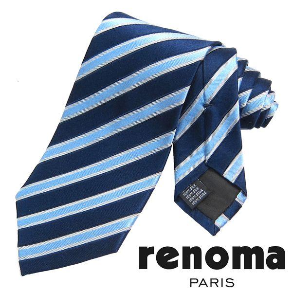 renoma レノマ ネクタイ 新柄 シルク メンズ 紳士 ビジネス (3)