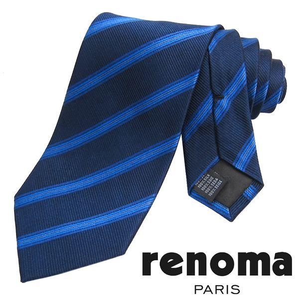renoma レノマ ネクタイ 新柄 シルク メンズ 紳士 ビジネス (7)