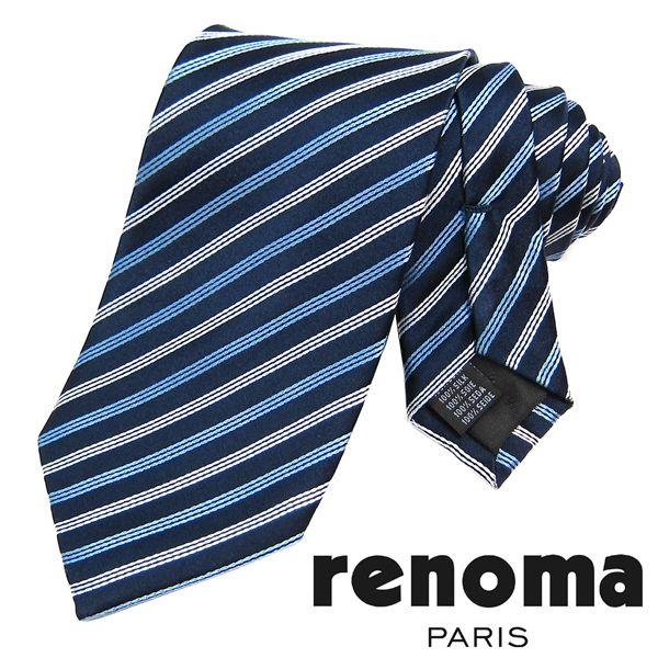 renoma レノマ ネクタイ 新柄 シルク メンズ 紳士 ビジネス (8)