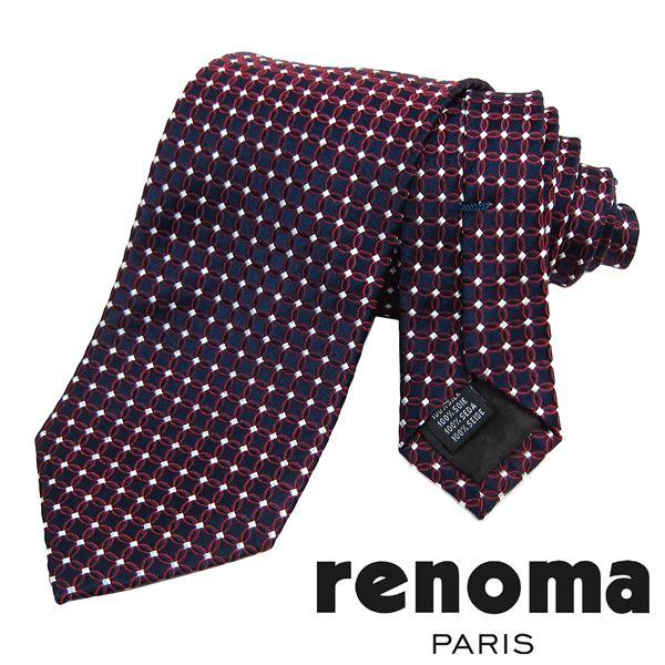 renoma レノマ ネクタイ 新柄 シルク メンズ 紳士 ビジネス (12)