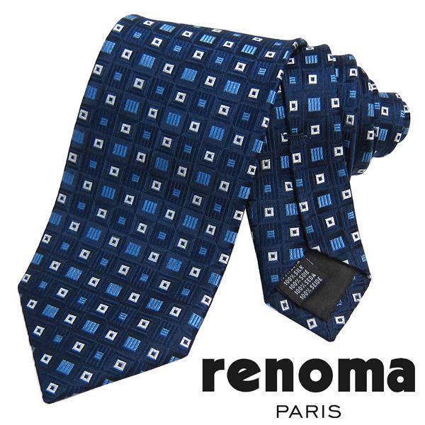 renoma レノマ ネクタイ 新柄 シルク メンズ 紳士 ビジネス (14)