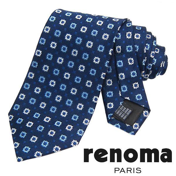 renoma レノマ ネクタイ 新柄 シルク メンズ 紳士 ビジネス (15)