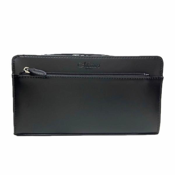 【Maturi マトゥーリ】 コードバン セカンドバッグ 馬革 牛革 ダブルファスナー MT-42 ...