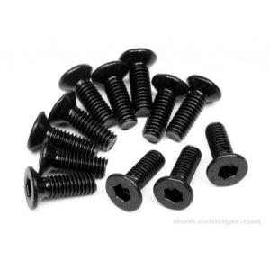 HPI RACING 94154 サラネジ Ｍ2.6ｘ8mm （六角ソケット/12 PCS）