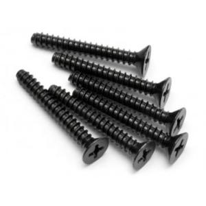 HPI RACING Z649 サラタッピングネジＭ4ｘ30mm （6pcs）