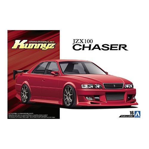 アオシマ 1/24 Kunny'z JZX100 チェイサー ツアラーV '98（トヨタ） ザ☆チュ...