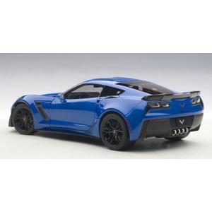 AUTOart 1/18 シボレー コルベット クーペ C7 Z06 （ブルー） 71265｜shoptakumi