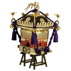 童友社（DOYUSHA） 1/ 8 江戸神輿 茶塗り 赤紐プラモデル 返品種別B