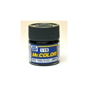 GSIクレオス☆Mr．カラー C116 RLM66ブラックグレー（半光沢） 10ml×6本【4973028635546】｜shoptakumi