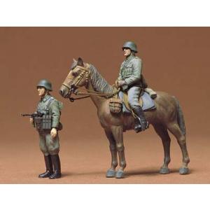 タミヤ 1/35MM ドイツ将校 乗馬セット Item No：35053