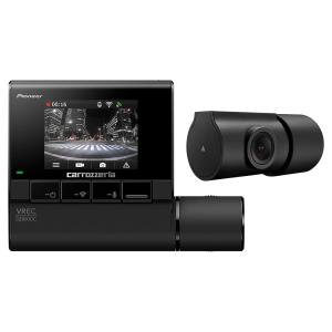 Pioneer ドライブレコーダー VREC-DZ800DC 前後2カメラ 前後200万画素 2インチ 24時間365日駐車監視 カロッツェリア