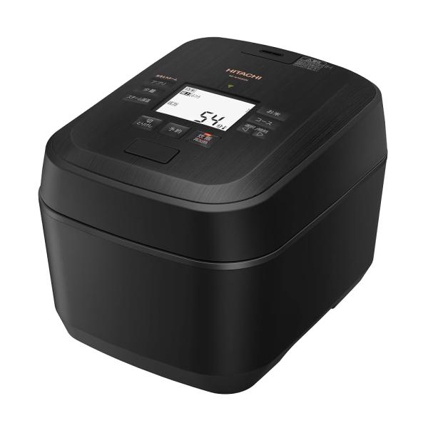 日立 炊飯器 5.5合 圧力&amp;スチームIH 蒸気カット RZ-W100GM K 漆黒 八代目儀兵衛 ...