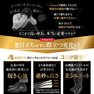 インソール シークレットインソール 中敷き 厚...の詳細画像3