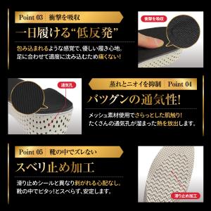 インソール シークレットインソール 中敷き 厚...の詳細画像5