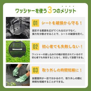 防草シート ピン 固定 セット シート押さえ ...の詳細画像4