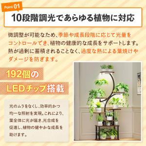 植物育成ライト led 観葉植物 ランプ 太陽...の詳細画像3