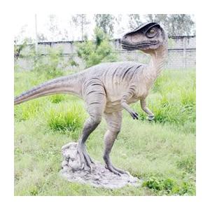 ＦＲＰ恐竜オブジェ　振り向くアロサウルス｜shoptukiusagi