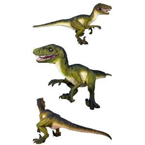 FRP恐竜オブジェ ドロマエオサウルスの詳細画像2