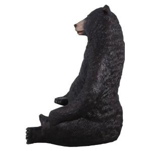 FRPアニマルオブジェ 巨大な黒クマの詳細画像3