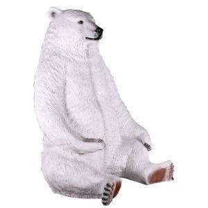 FRPアニマルオブジェ 巨大な白クマの詳細画像1