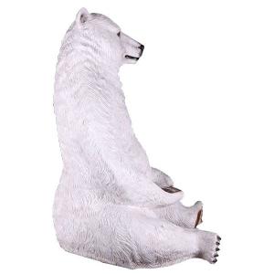 FRPアニマルオブジェ 巨大な白クマの詳細画像2