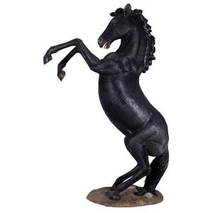 ＦＲＰアニマルオブジェ　勇壮たる雄馬
